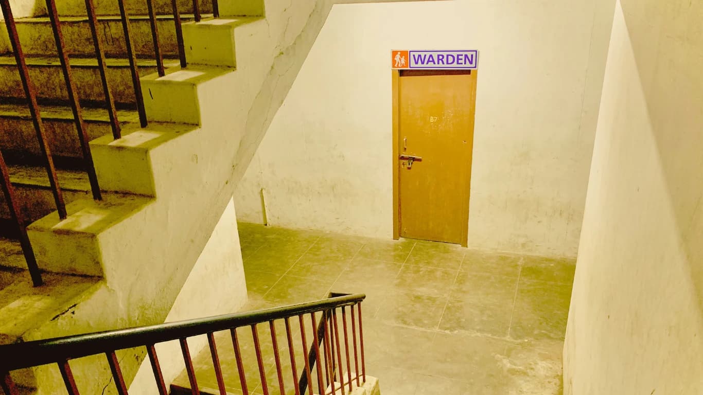Secure Hostel Warden Facility